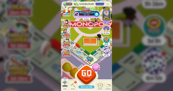 大富翁GO遊戲畫面