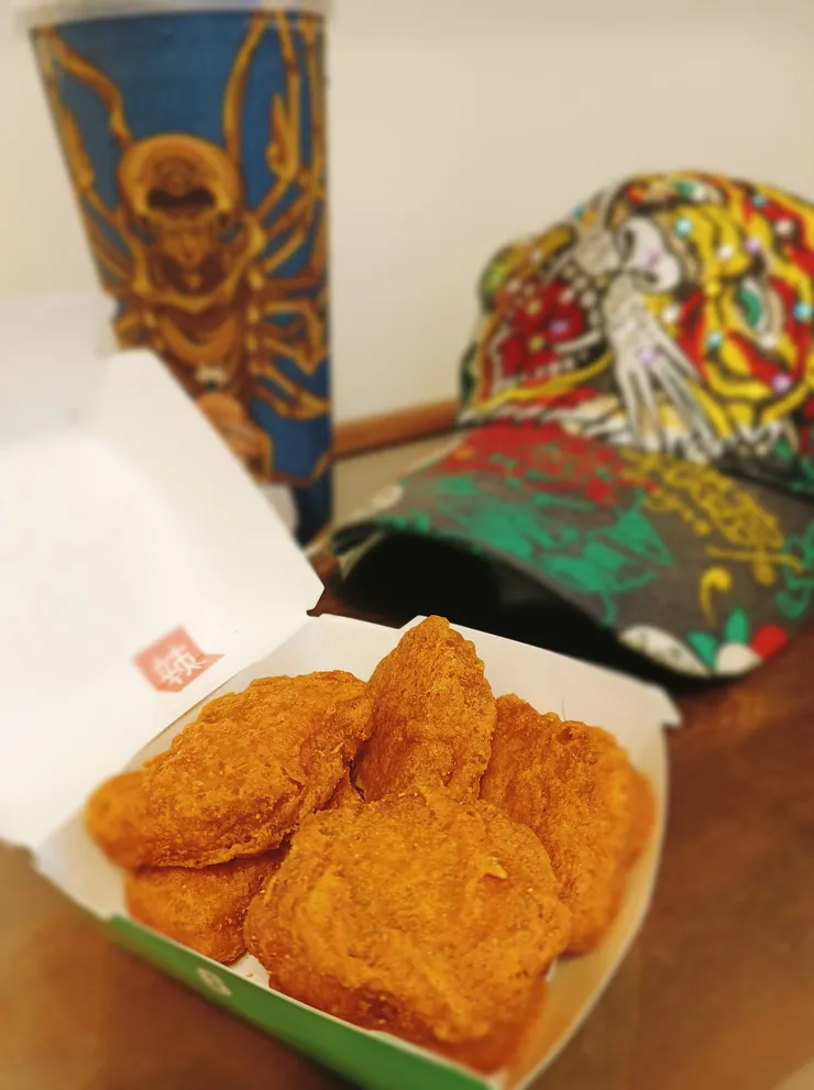 椒麻雞塊＋快樂水