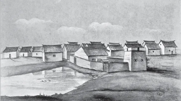 必麒麟手繪梧棲倉庫，取自《歷險福爾摩沙》