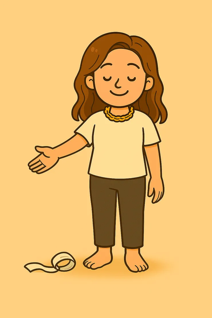 想想…大熱天纏上一層又一層的小腳布, 是不是很辛苦?又悶又熱,感覺還好痛啊 (高敏感的我光想就覺得好痛啊啊啊) 忍不住爆料,我一定會喊: 好痛~好痛~🤣🤣🤣 來~讓我們慢慢練習解放雙腳… 讓它們自由自在地呼吸吧。