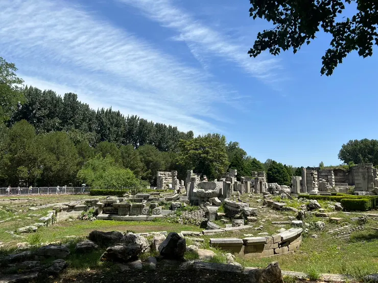 圓明園-遠瀛觀遺跡