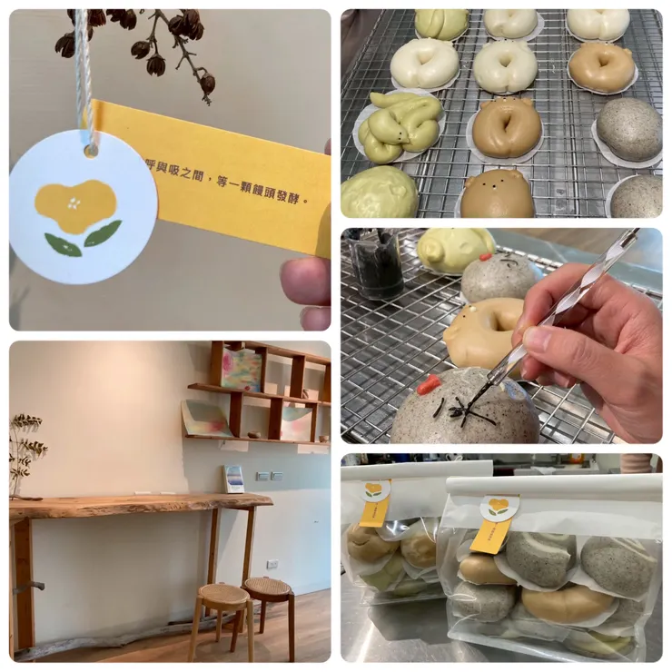 第二次來到工作室做饅頭