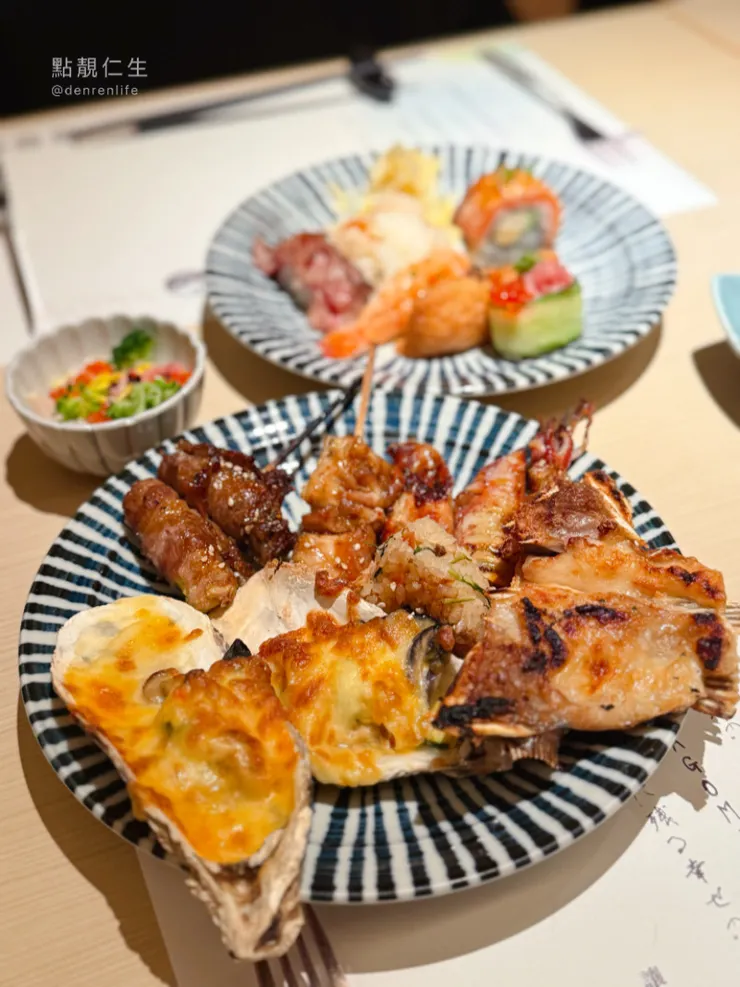 拿了烤生蠔、烤串、烤魚下巴｜NAGOMI 中山本店