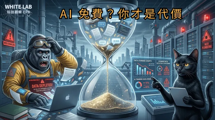 免費 AI 的代價，可能比你想的高