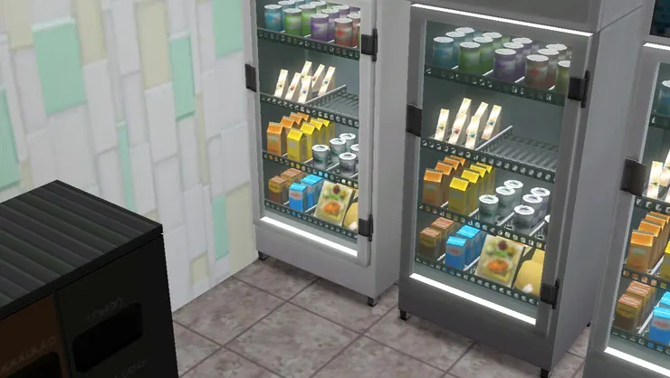 看到這麼多各式各樣的冷飲食品，我開心到想尖叫！