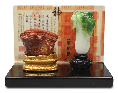 翠玉白菜肉形石小櫥窗 NT$280