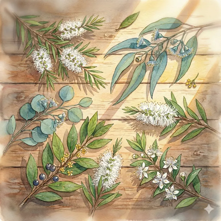 氧化物以1,8-桉油醇最具代表，茶樹、羅文莎葉、尤加利、月桂等的重要成分，是暢通呼吸道的好幫手