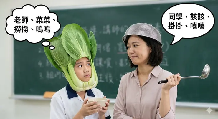 (小昕咒語，Gemini繪圖)