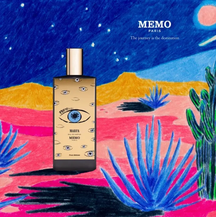 瑪法的瓶身插畫,是一隻神秘之眼 (圖片來源 : 網路)