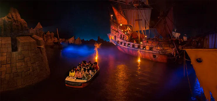 加勒比海盜（圖片來源：東京迪士尼）