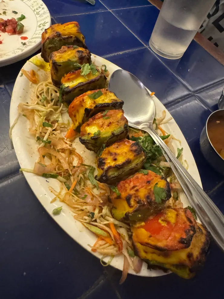 炸印度羊奶起司 paneer