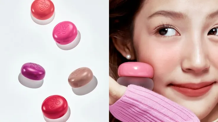 fwee pudding lip cheek product 產品外觀圖