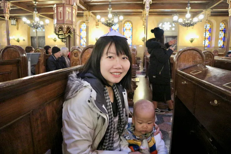 弟弟因為是幼兒，工作人員可能覺得他戴不住，所以也沒發給我