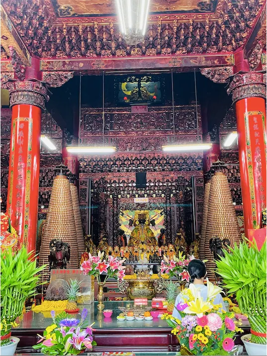 主祀媽祖神像已有百年歷史