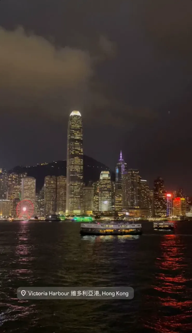 天星碼頭搭渡輪|維港夜景絕絕子!!