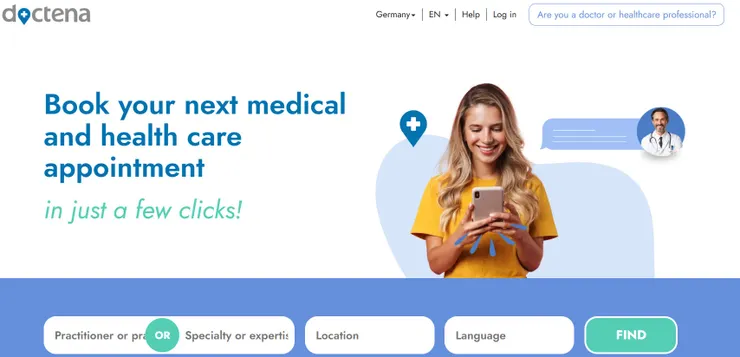 專業的地方我是選擇Gynecologist(婦產科)，地區和語言也是依照自身需求選填