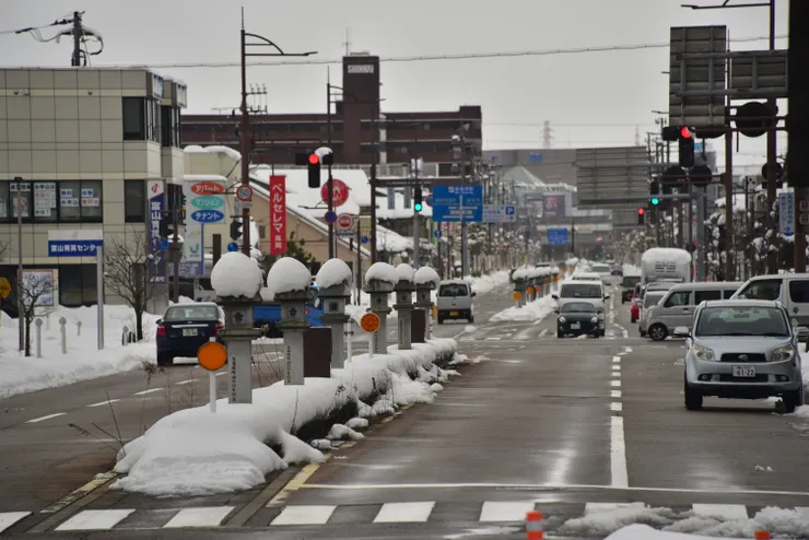 沿途都能看到往瑞龍寺的燈籠