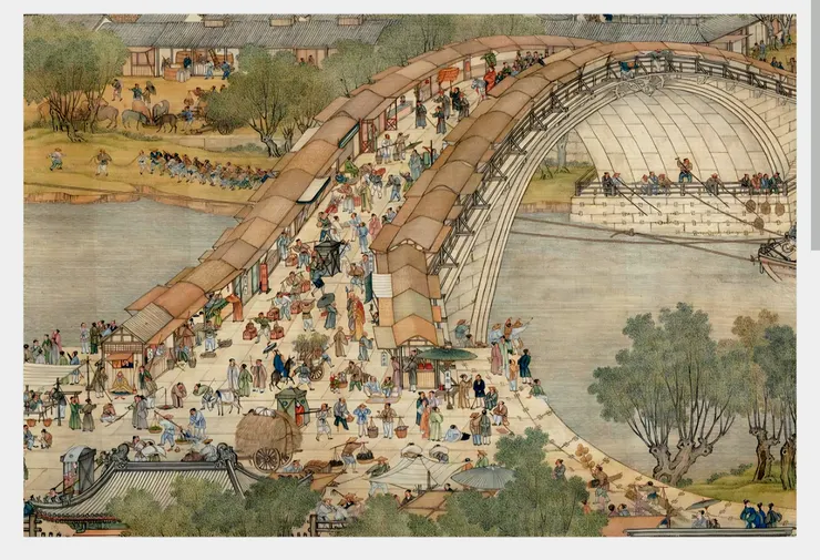 北宋.張擇端《清明上河圖》(局部)