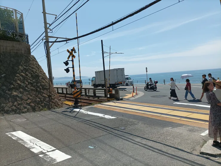 櫻木看見晴子的平交道