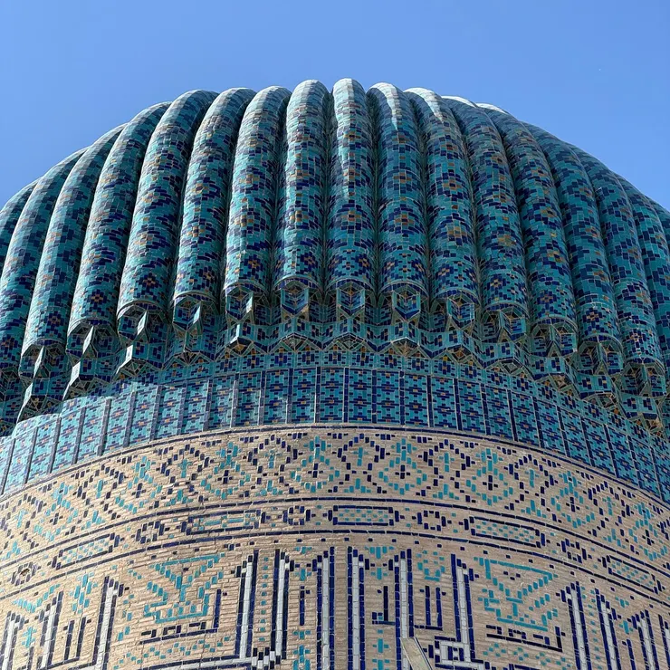 屋頂的裝飾非常精細