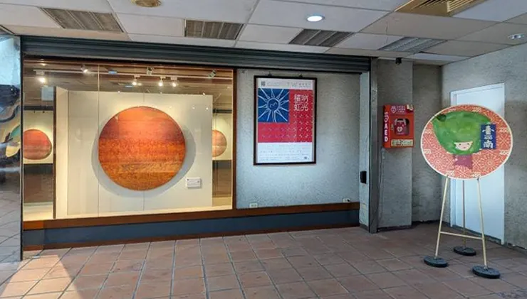 麻豆文化館  AB館1F  大門口  主視覺。