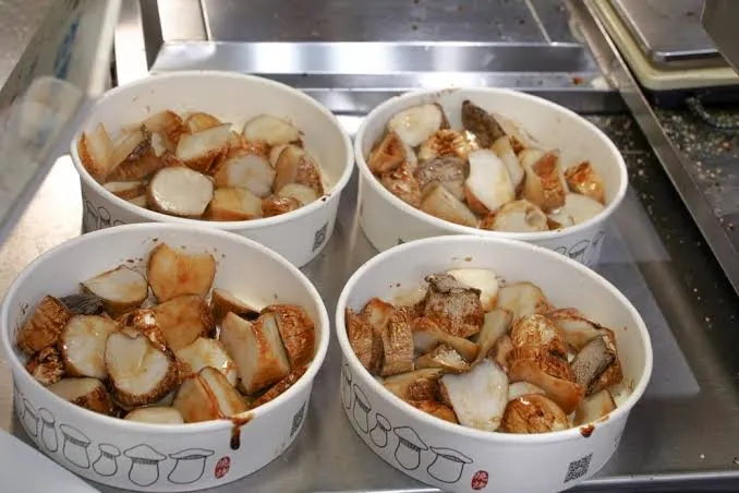 燒烤杏鮑菇（圖片截圖於網路）