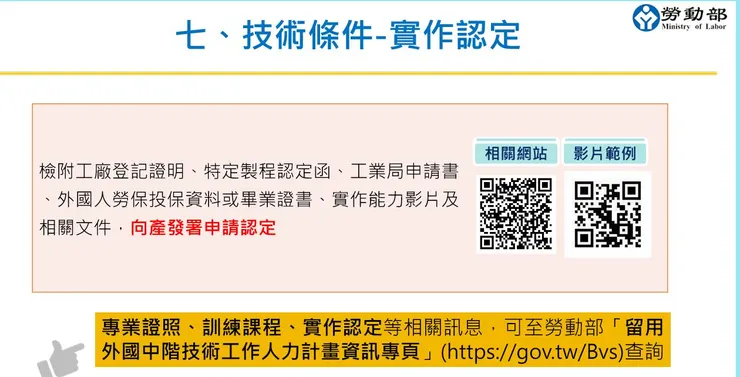 勞動發展署推動之「113年度移工留才久用服務方案說明會」簡報
