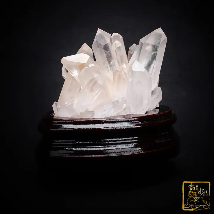 白水晶簇 655g 淨化磁場