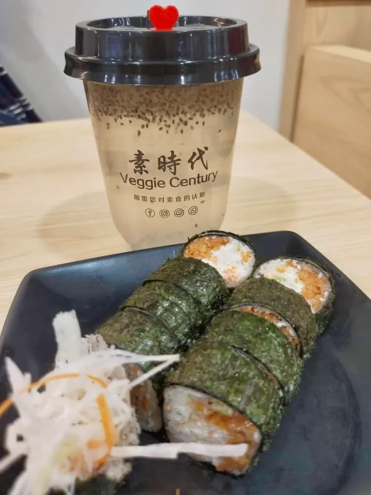 奇異籽蜂蜜檸檬和紫菜薄餅