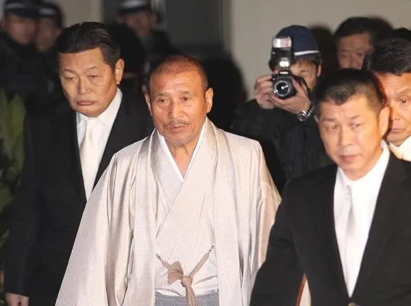 司忍(本名篠田建市),山口組現任組長(六代目)。