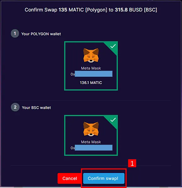 跨鏈橋｜ Rango Exchange 我的第一次跨鏈體驗 POLYGON鏈 to BSC鏈