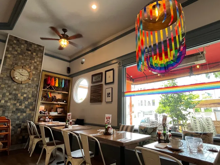 kitchen story 餐廳也充滿彩虹元素