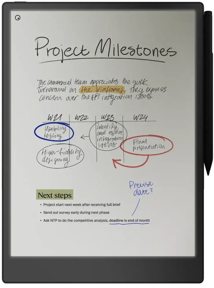 Remarkable Paper Pro有搭載前光