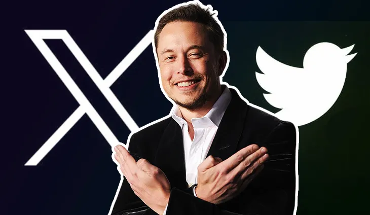 馬斯克於 2022 年收購 twitter，後買名為 X