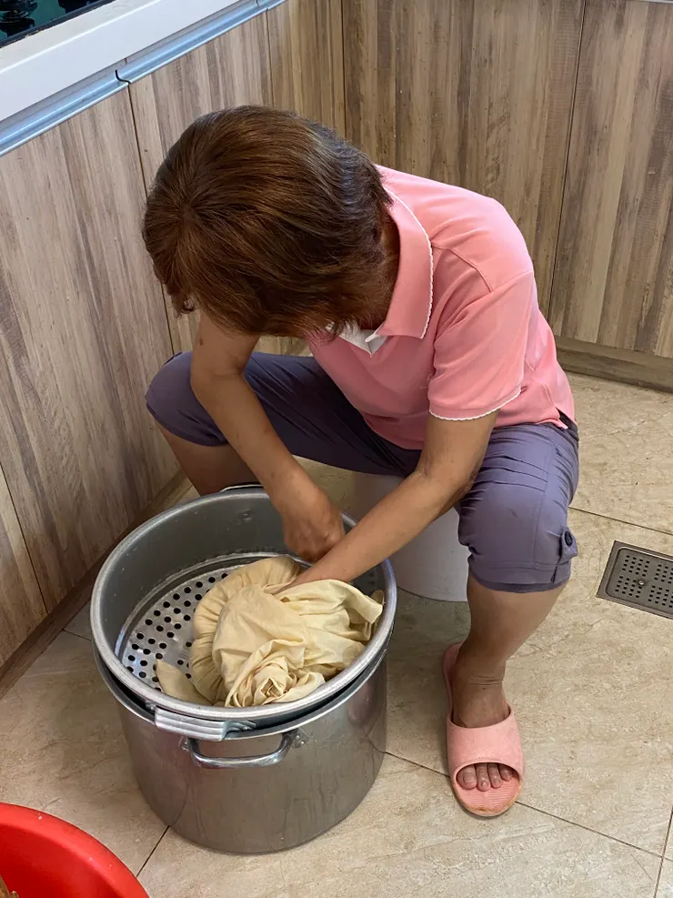 分離豆渣