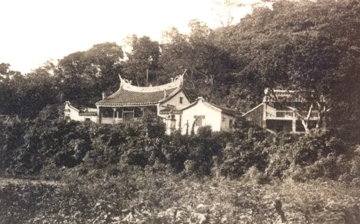 日治時期的寶藏巖舊照