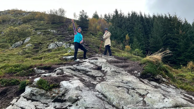 挪威群島的步道是人走出來的