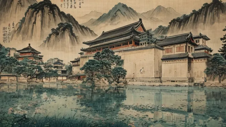 國立臺灣歷史博物館畫卷之一