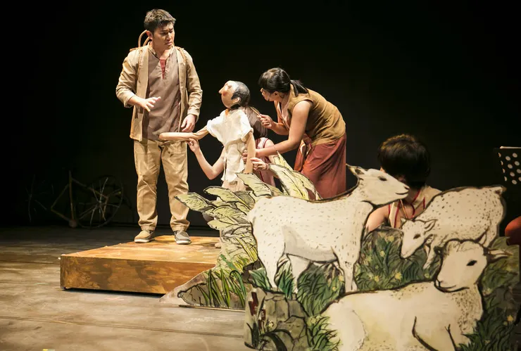 《魚．貓》的上半場改編自黃春明的短小說《魚》。（圖片來源：https://www.cna.com.tw/news/acul/202409030265.aspx）