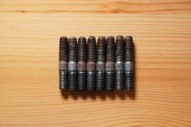 沒有生鏽很嚴重的牙柱