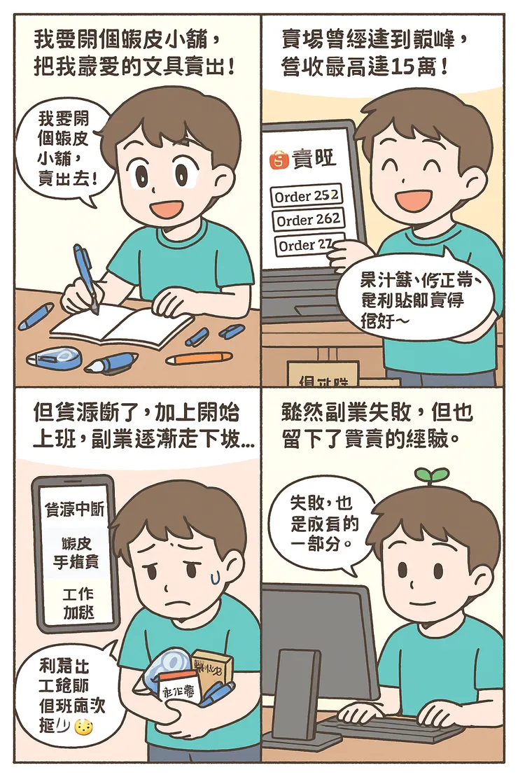 ChatGPT文章大綱小漫畫