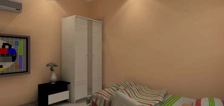 我會把所有有布的物品收到衣櫃裏去，因此這麼小的其實不夠用。