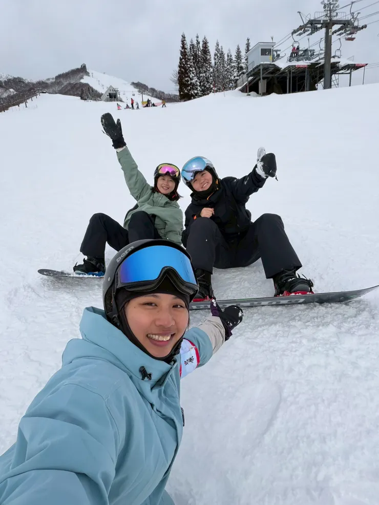 alice教練和雪伴