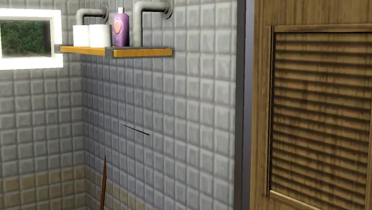 架子上有備用品，不會辦事途中沒廁紙。