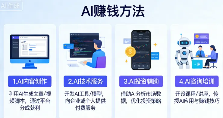 AI 賺錢方法