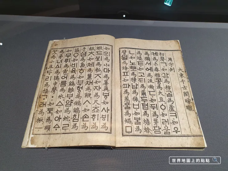 訓民正音解例，讓人莫名回想起當年修語言學的回憶