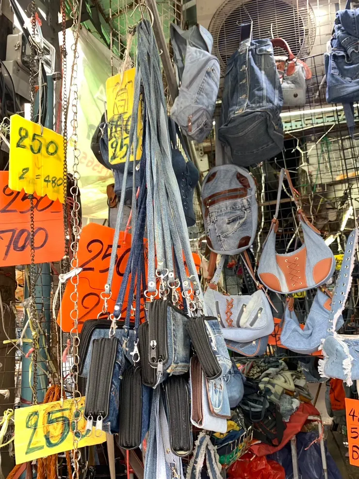 恰圖恰市集有趣的包包