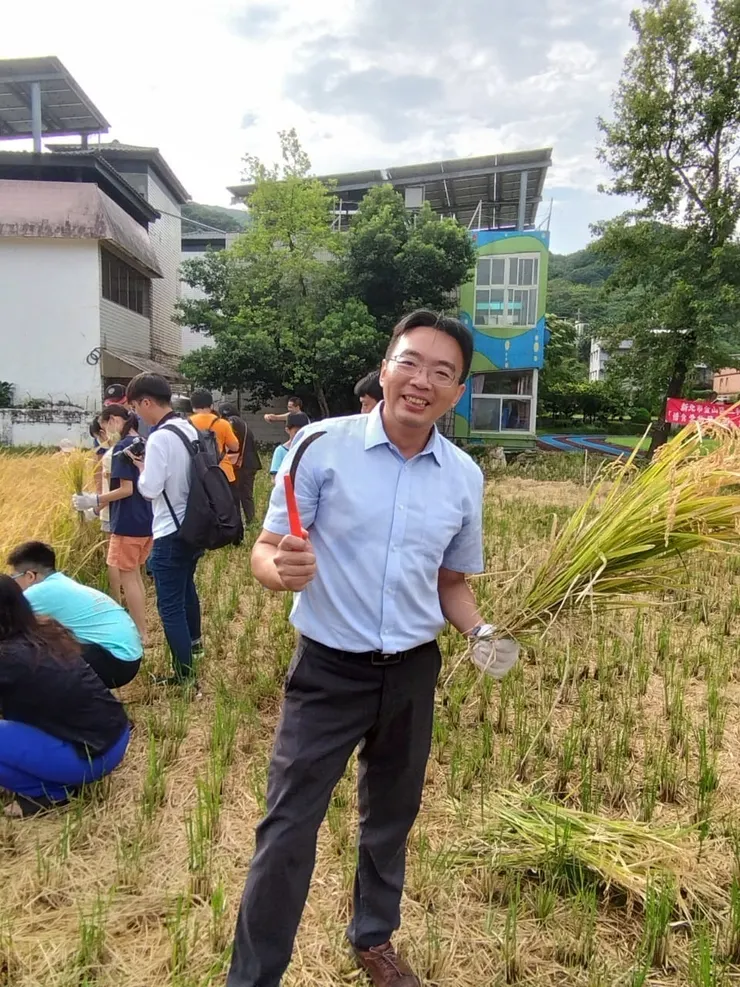 三和國小校長陳紹賓。三和國小提供