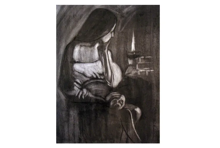  喬治·德·拉·圖爾Georges de La Tour｜抹大拉的馬利亞 Mary Magdalene