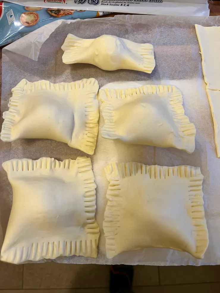 【德國生活】簡單烤箱甜點—酥皮湯圓